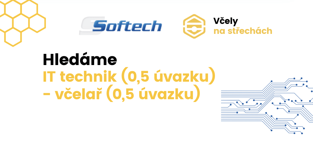 Hledáme nového kolegu: včelaře/IT technika